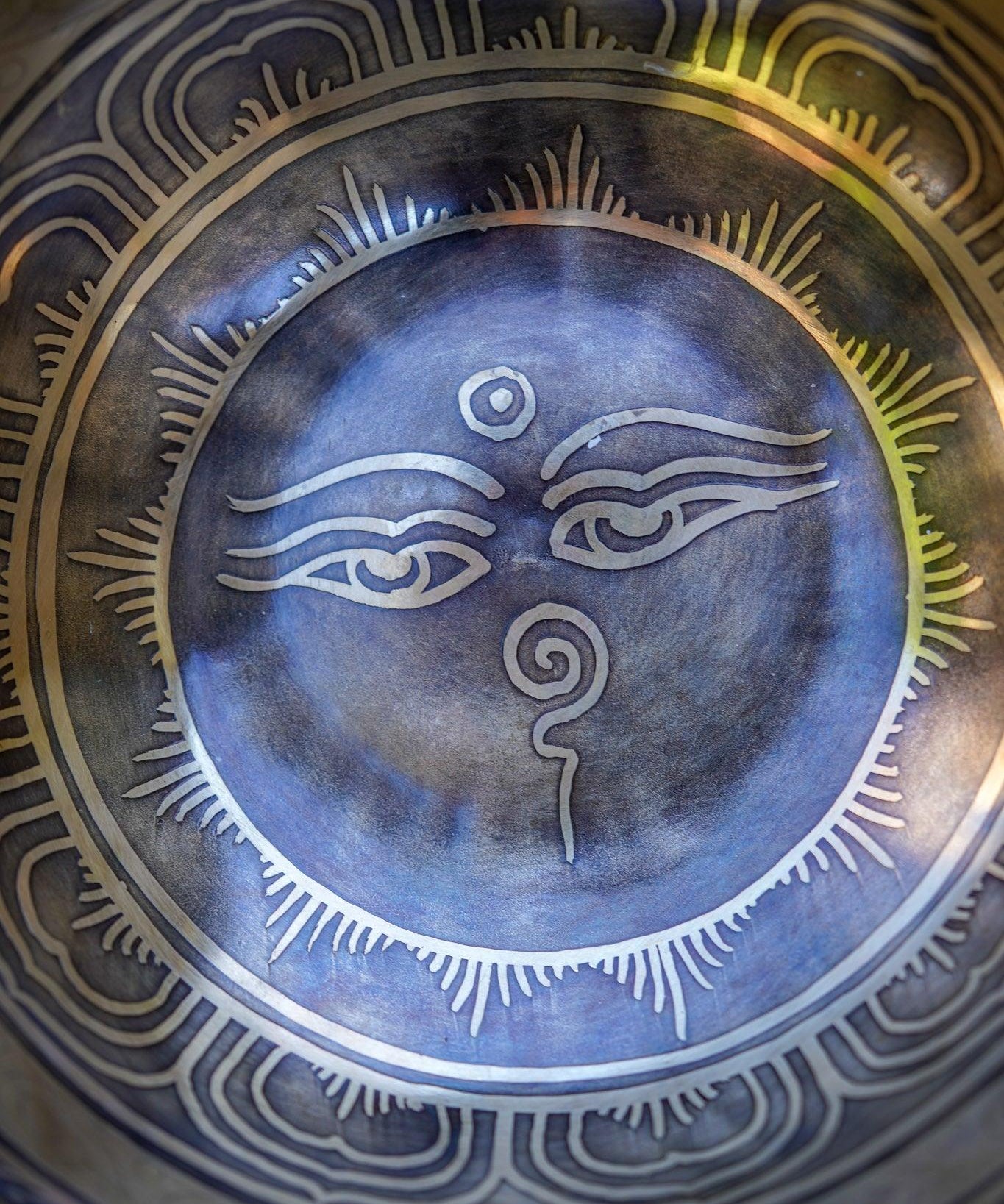 Buddha Eye Singing Bowl - HimalayasShop
