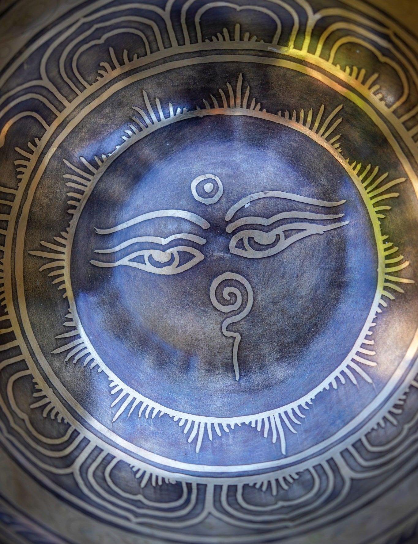 Buddha Eye Singing Bowl - HimalayasShop