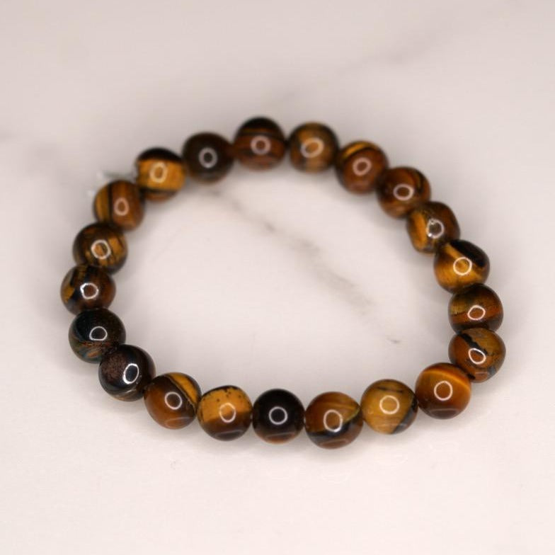 Real Tiger eye Unisex Bracelet for sale