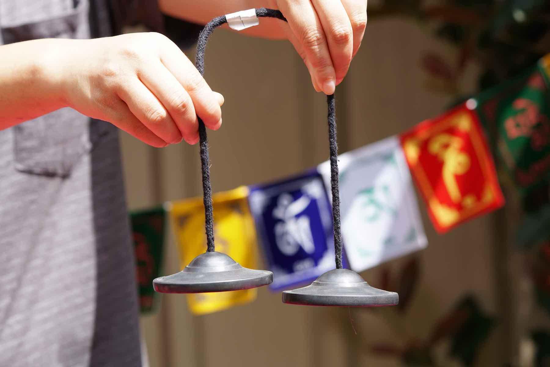 Tingsha bell for aura cleansing and space cleansing