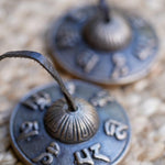 Tibetan Mantra Tingsha for sound healing.