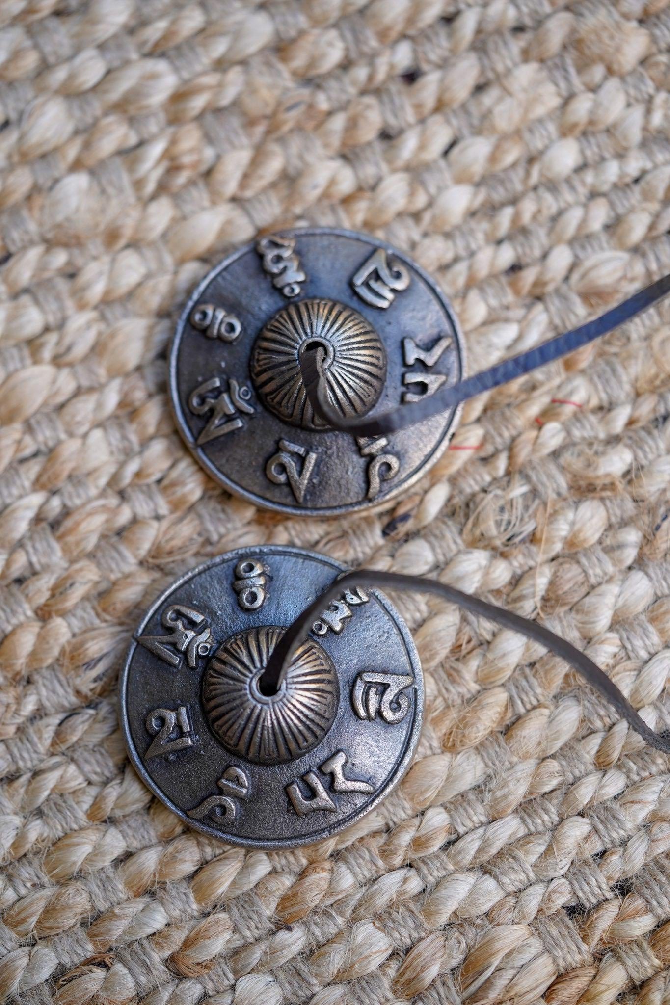 Tibetan Mantra Tingsha for sound healing.