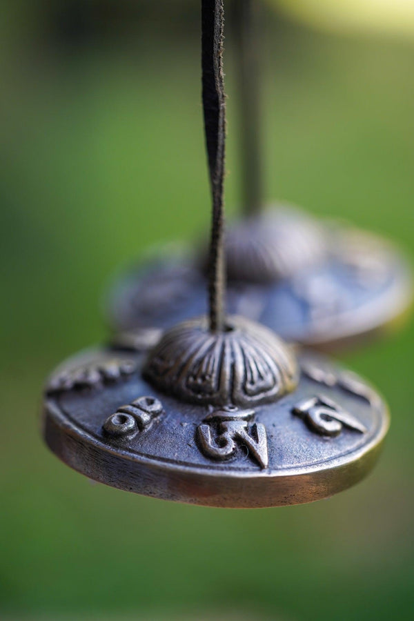 Tingsha or cymbals use for space cleansing and energizing