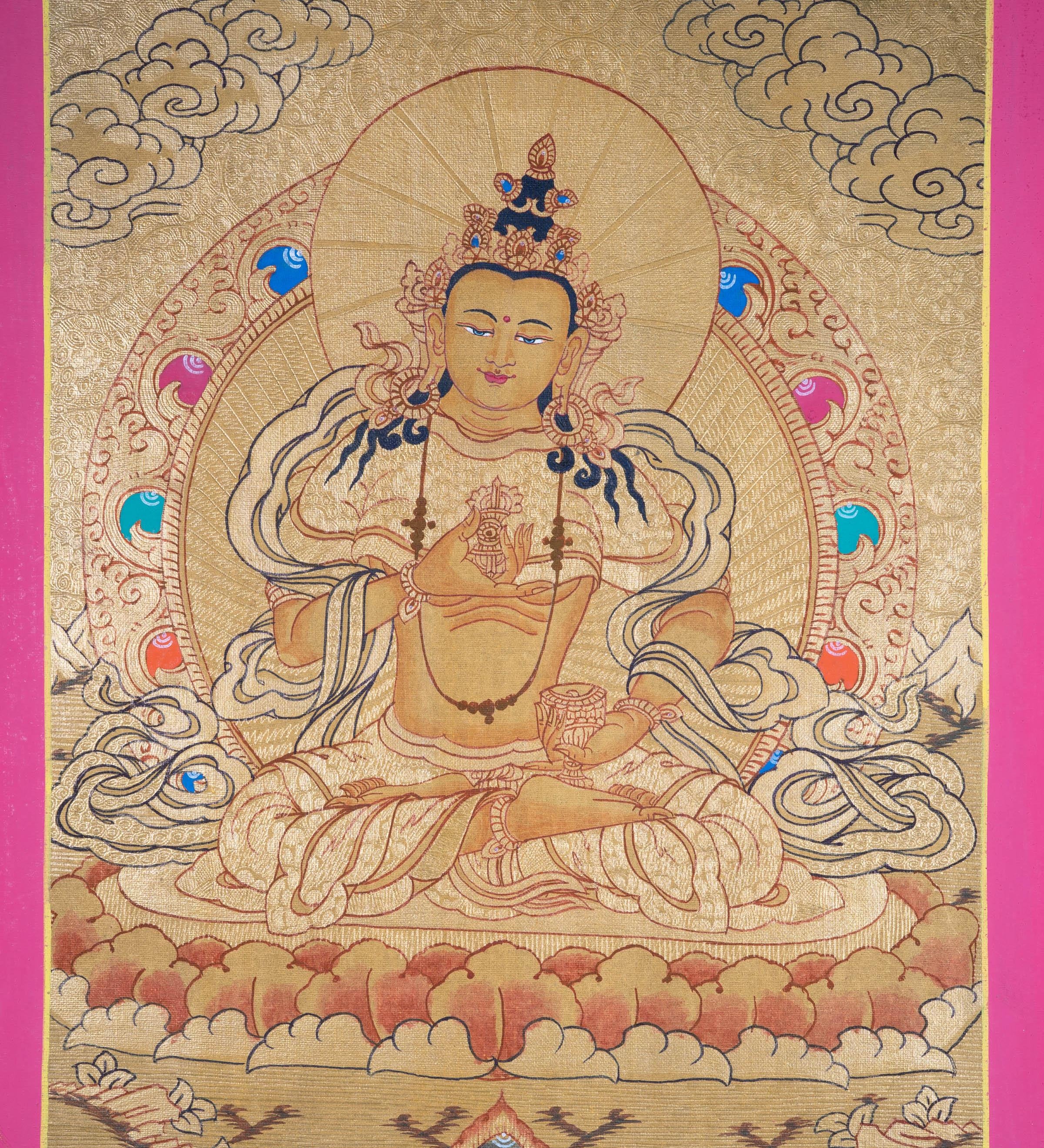 Vajrasattva painting from Nepal - Himalayas Shop
