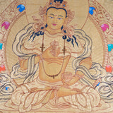 Vajrasattva painting from Nepal - Himalayas Shop