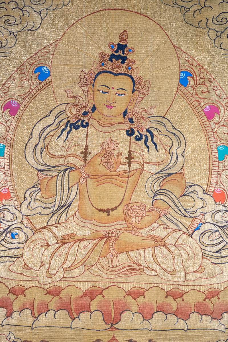 Vajrasattva painting from Nepal - Himalayas Shop