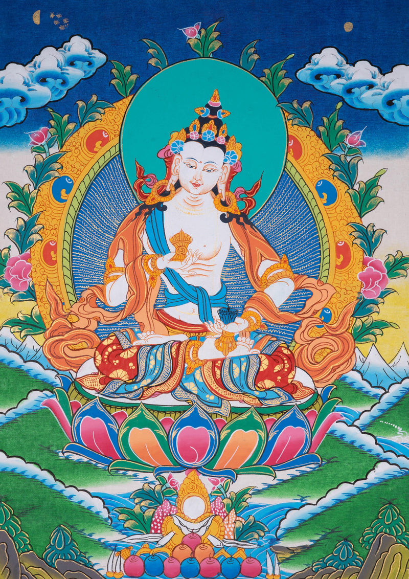 Vajrasattva spiritual art - Himalayas Shop