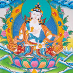 Vajrasattva thangka art - Himalayas Shop