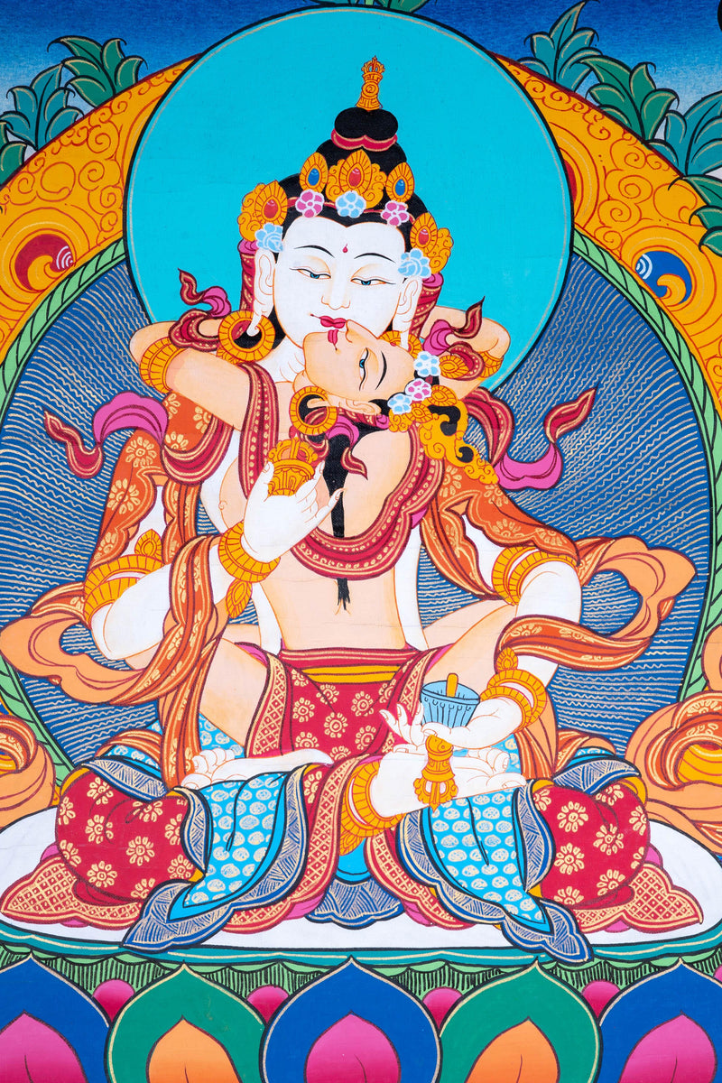 Vajra Shakti  Thangka Art - Himalayas Shop