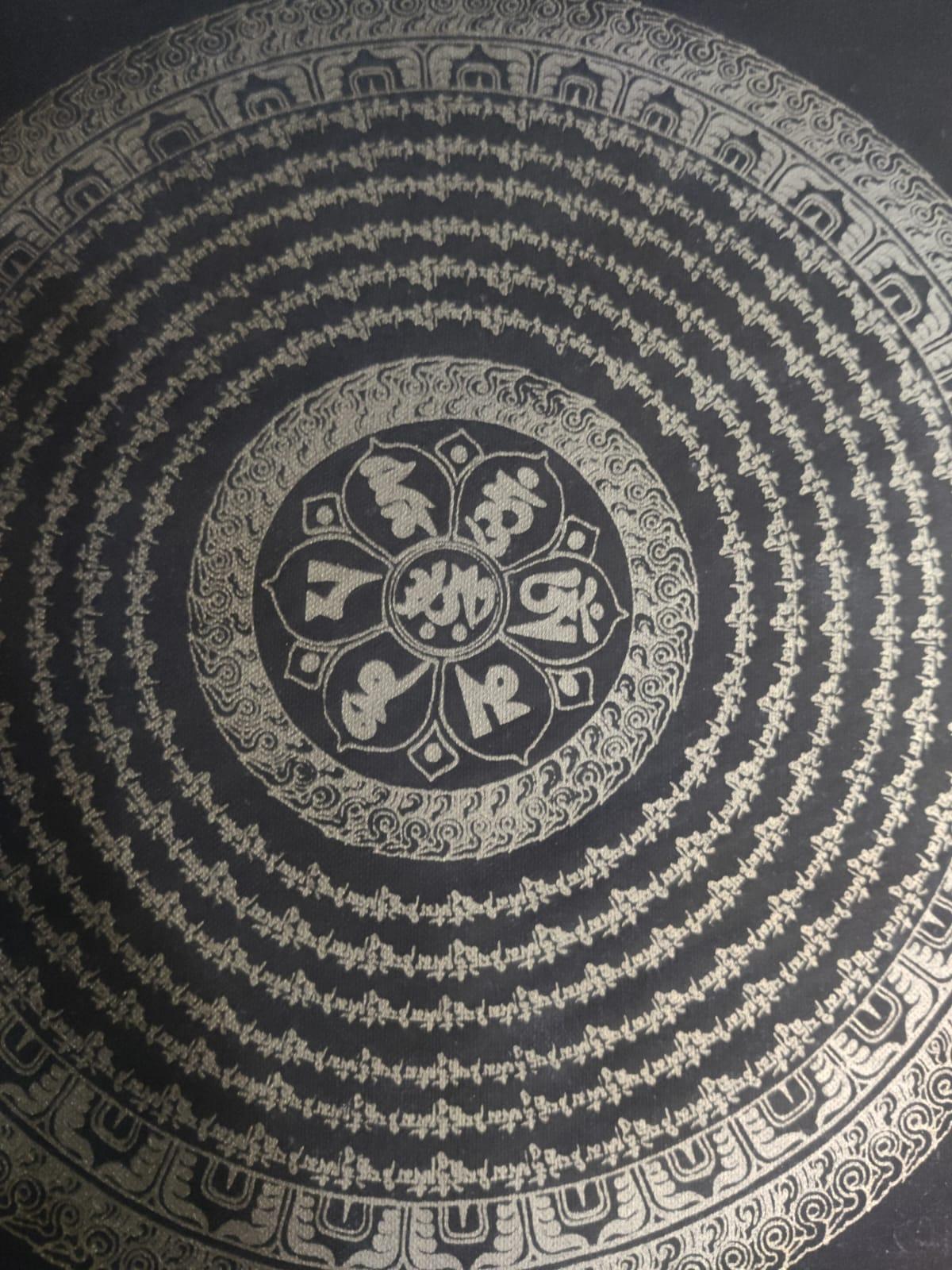 Mandala cotton canvas print