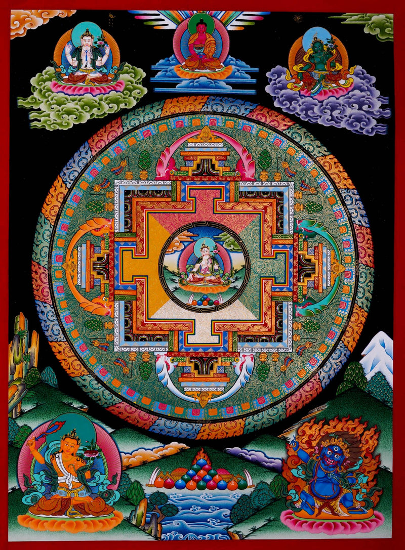 White Tara Mandala