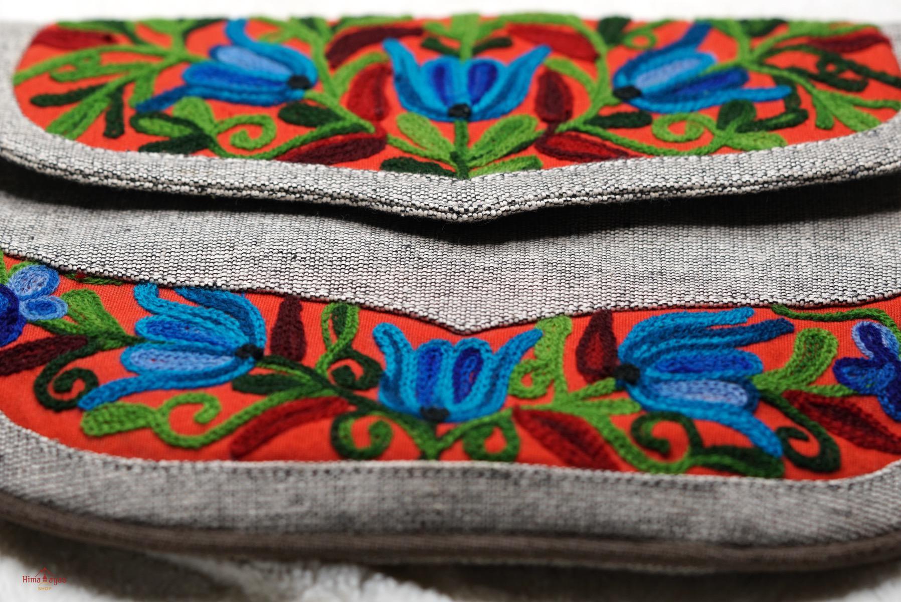 The sustainable environment friendly bags for every day uses, crafted with exquisite floral hand embroidery.