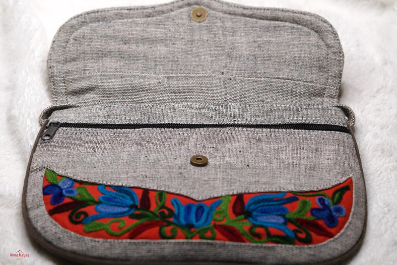 The sustainable environment friendly bags for every day uses, crafted with exquisite floral hand embroidery.