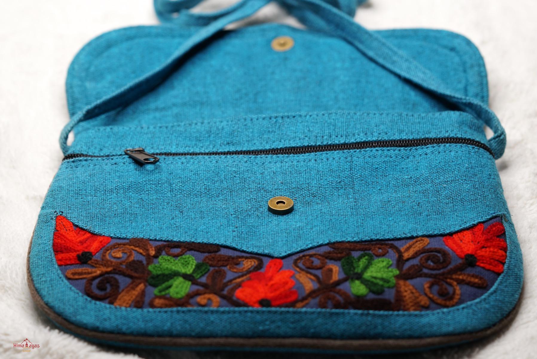 The sustainable environment friendly bags for every day uses, crafted with exquisite floral hand embroidery.