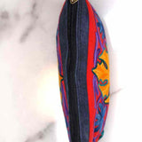A special women pouch very light weight, ideal as a makeup bag or everyday use hand purse.