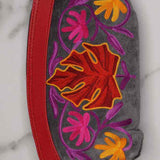 A special women pouch very light weight, ideal as a makeup bag or everyday use hand purse.