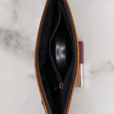 Women pouch purse with floral pattern, ultra-soft and lightweight. The pouch can be used as makeup bag or clutch that suit your style. Ethically made in Nepal.