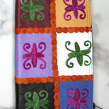 Everyday use women purse with Cashmere design for stylish look.  