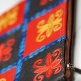Everyday use women purse with Cashmere design for stylish look.  