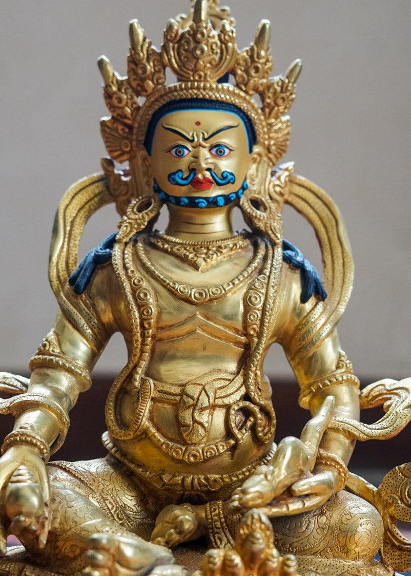 Buy best Golden Zambala Statue for your meditation altar. Statue for positivity. Buy Best Buddha Statue here. Best Buddhist gift or spiritual gifts for your family, friends and loved once. Best gift for decoration