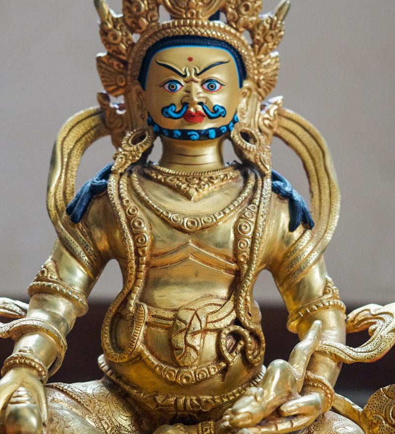 Buy best Golden Zambala Statue for your meditation altar. Statue for positivity. Buy Best Buddha Statue here. Best Buddhist gift or spiritual gifts for your family, friends and loved once. Best gift for decoration