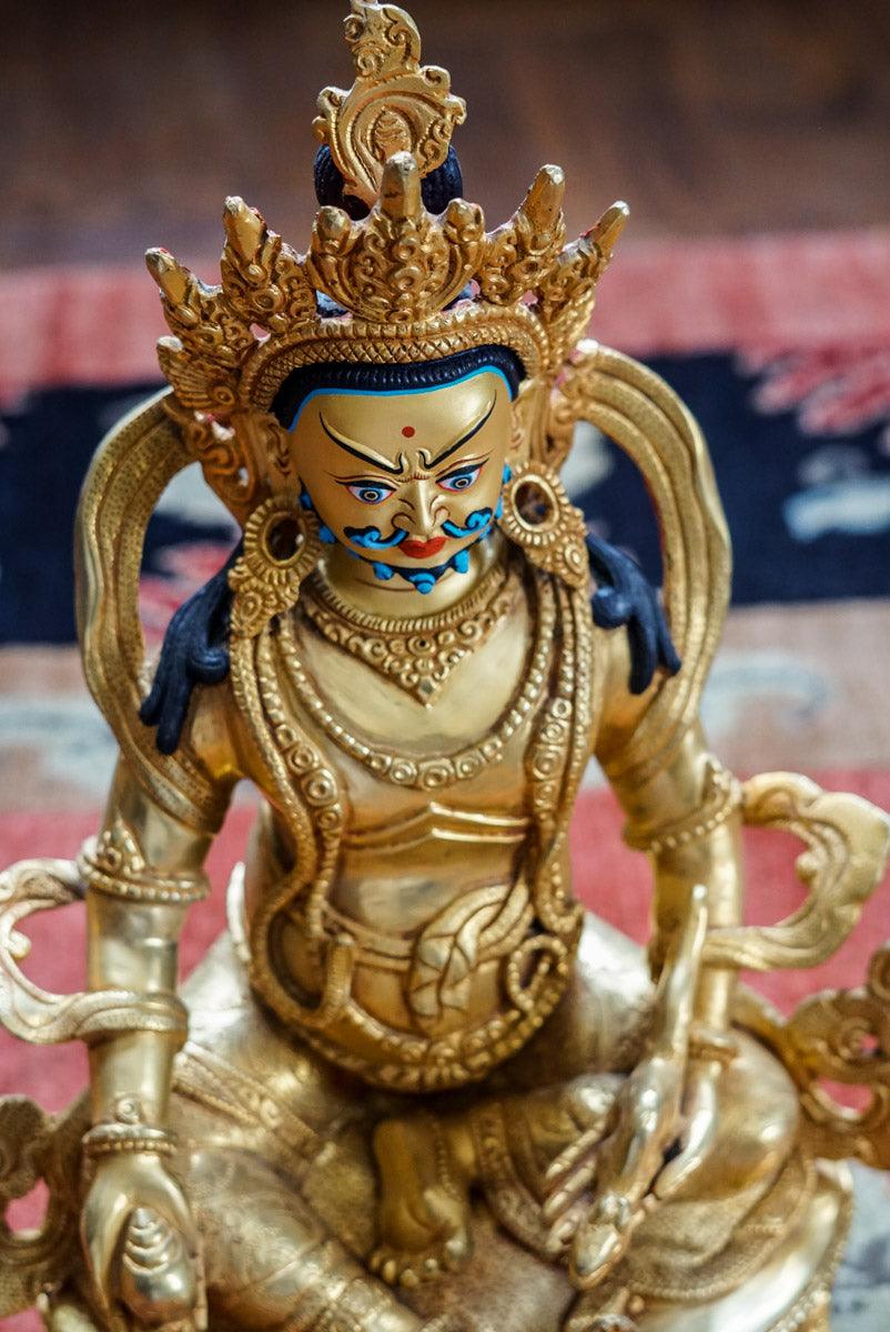 Buy best Golden Zambala Statue for your meditation altar. Statue for positivity. Buy Best Buddha Statue here. Best Buddhist gift or spiritual gifts for your family, friends and loved once. Best gift for decoration