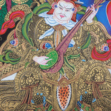 Chengresi with other bodhisattva thangka - Himalayas Shop