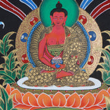Chengresi with other bodhisattva thangka - Himalayas Shop