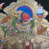 Chengresi with other bodhisattva thangka - Himalayas Shop