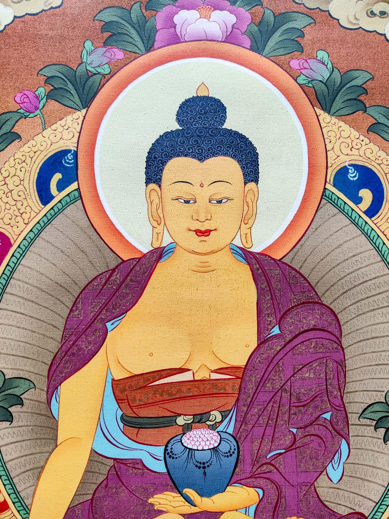 Shakyamuni Buddha Thangka Painting