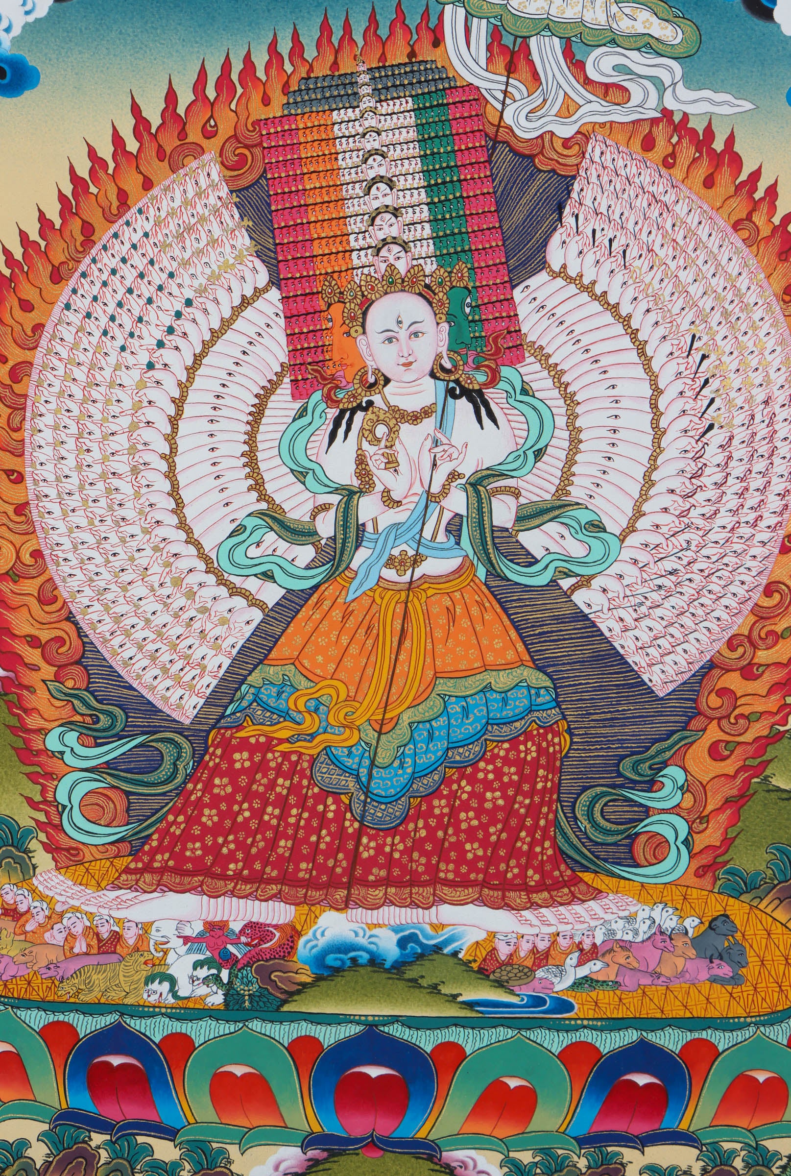 Dhukkar Thangka Art - Handpainted thangka Art - Himalyas Shop