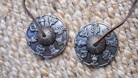 tingsha bell for space cleansing and aura clearing