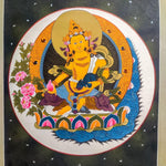 Kuber Thangka Painting - Himalayas Shop