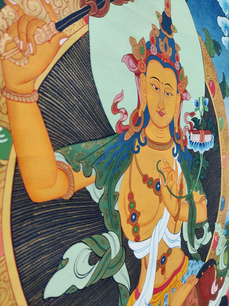 Manjushri side view