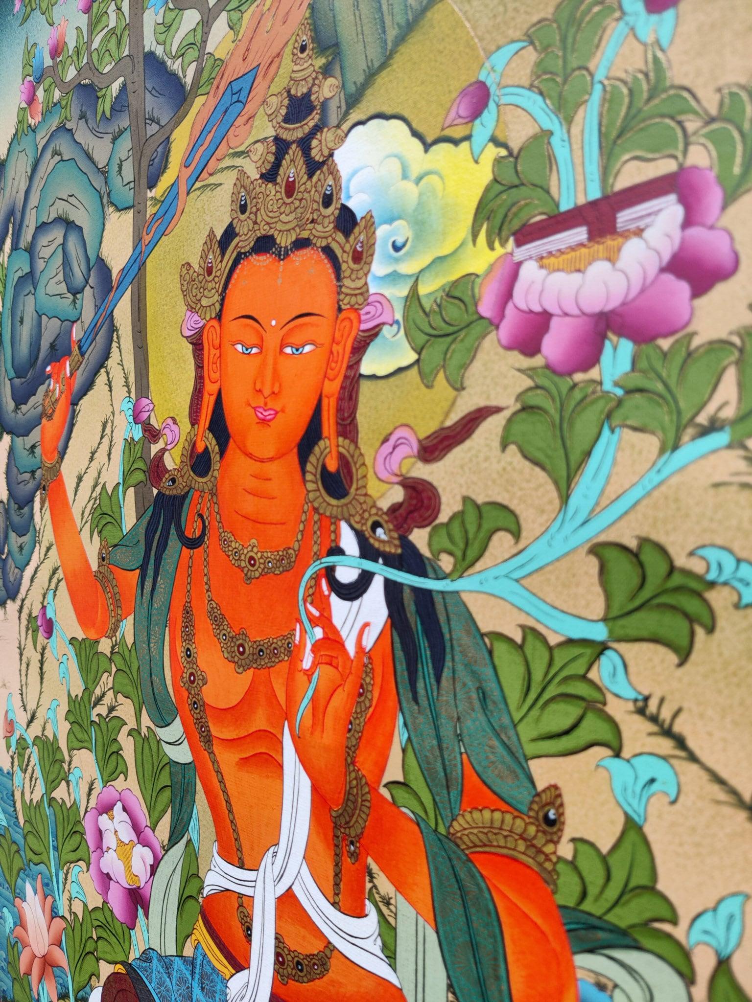 Manjushri Side View