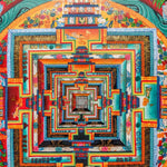 Sacred Green Kalachakra Mandala
