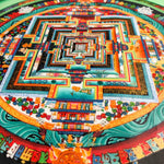 Sacred Green Kalachakra Mandala