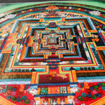 Sacred Green Kalachakra Mandala