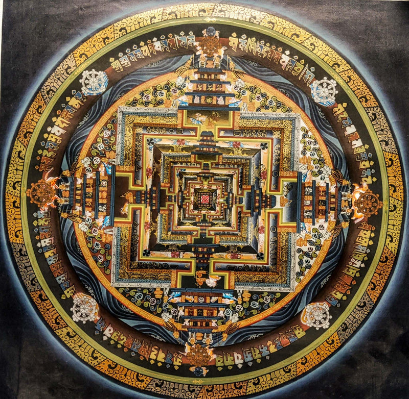 Tibetan Kal Chakra Mandala for Love and Peace