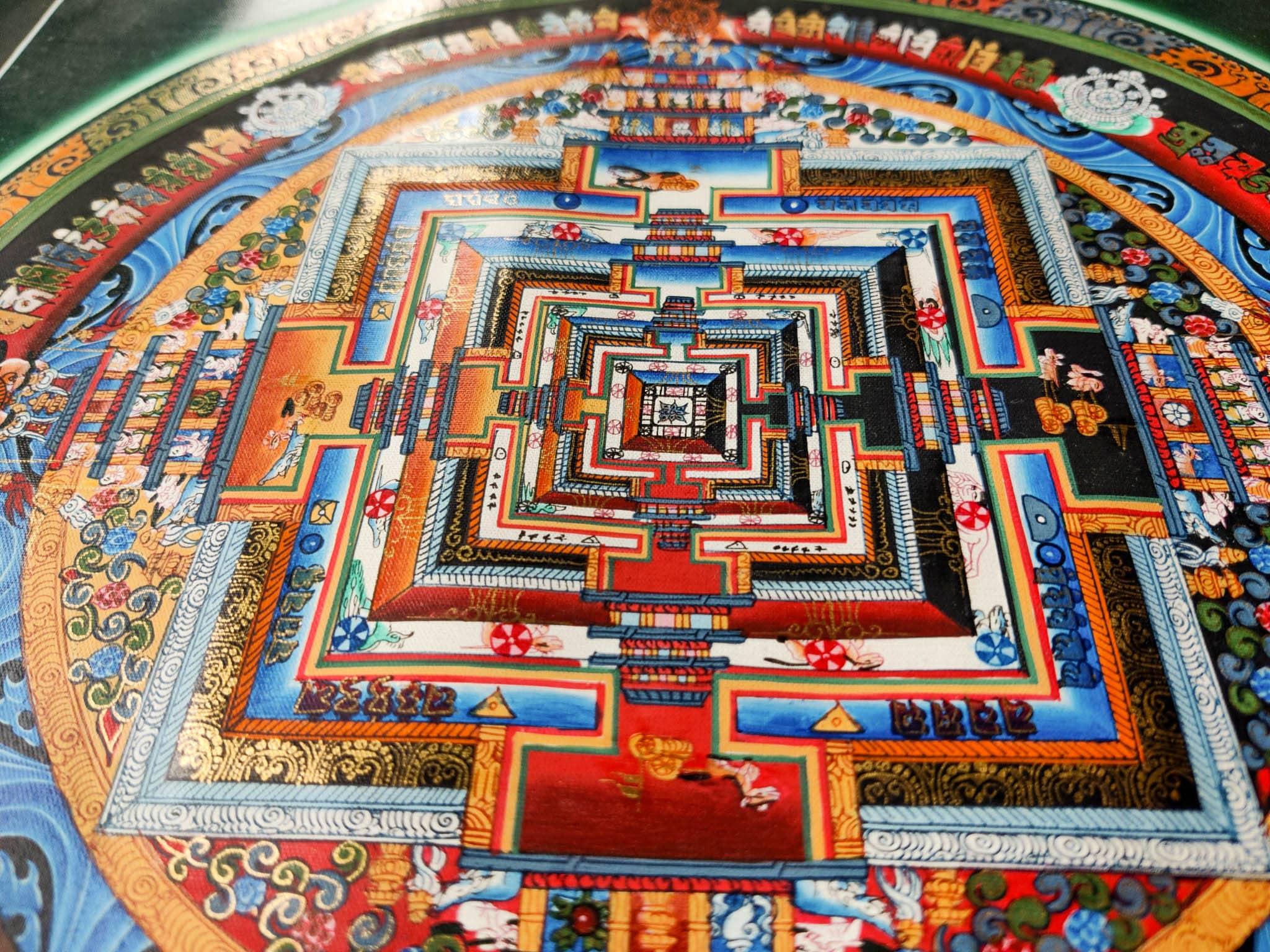 Kalachakra Mandala Thangka for Peace