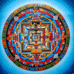 Blue Kalachakra Mandala - Himalayas Shop