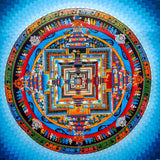 Blue Kalachakra Mandala - Himalayas Shop