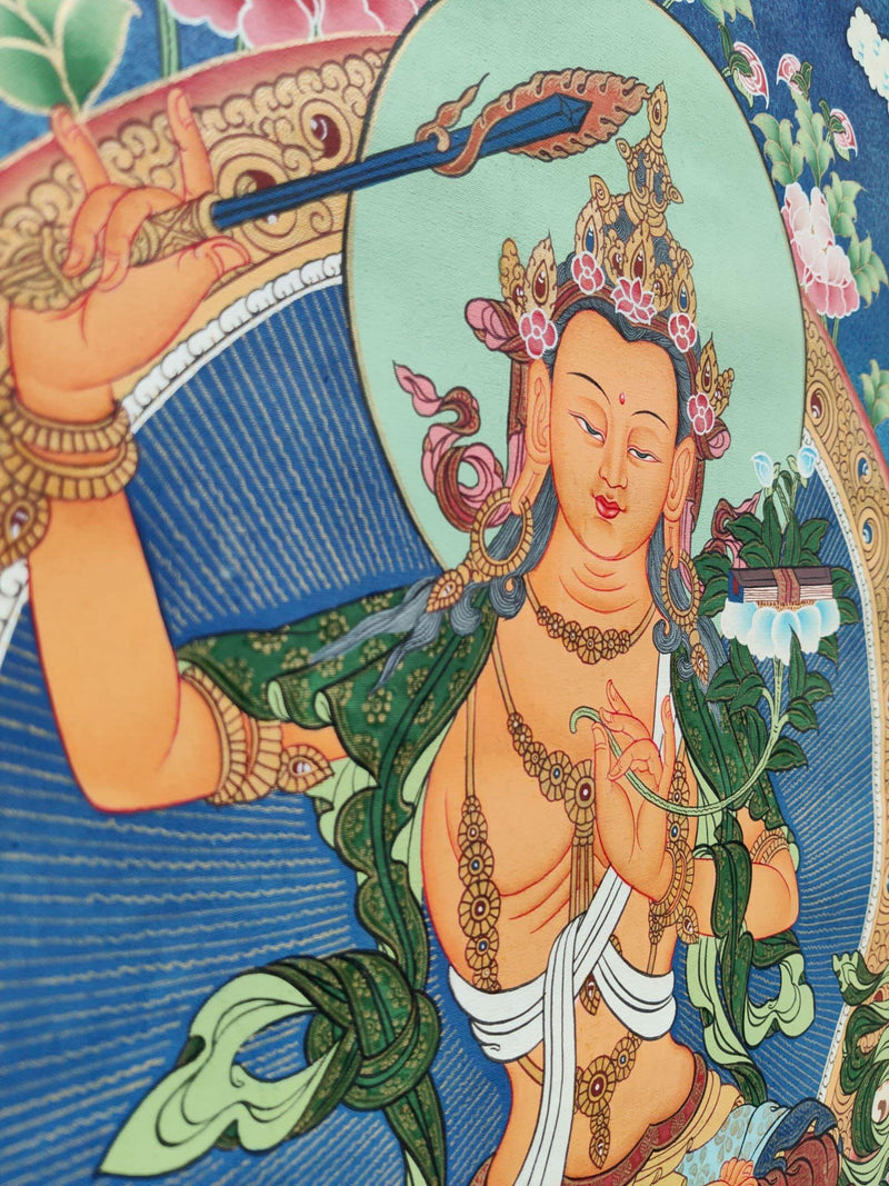 Manjushri side view