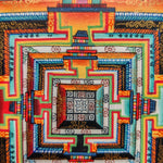 Sacred Green Kalachakra Mandala