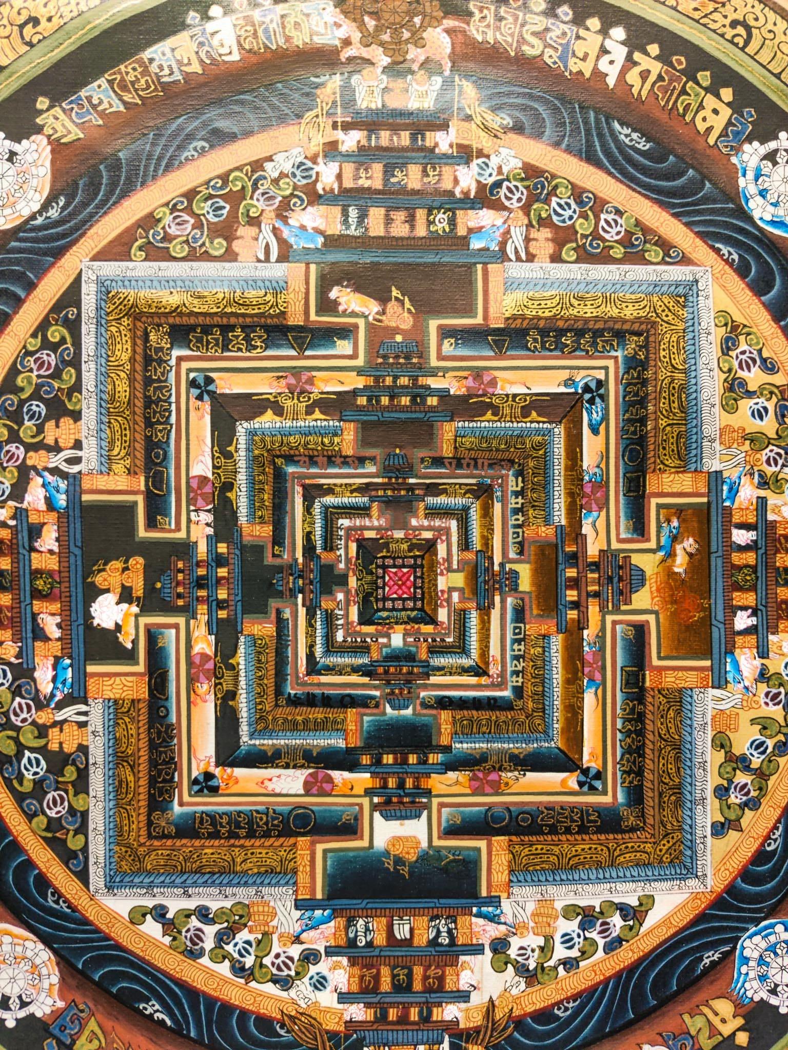 Tibetan Kalachakra Painting