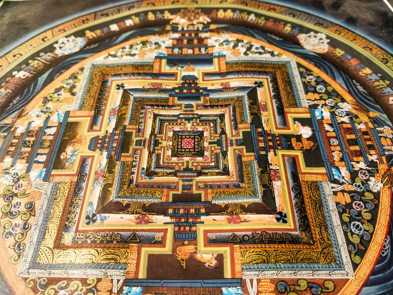 Tibetan Kal Chakra Mandala for Love and Peace