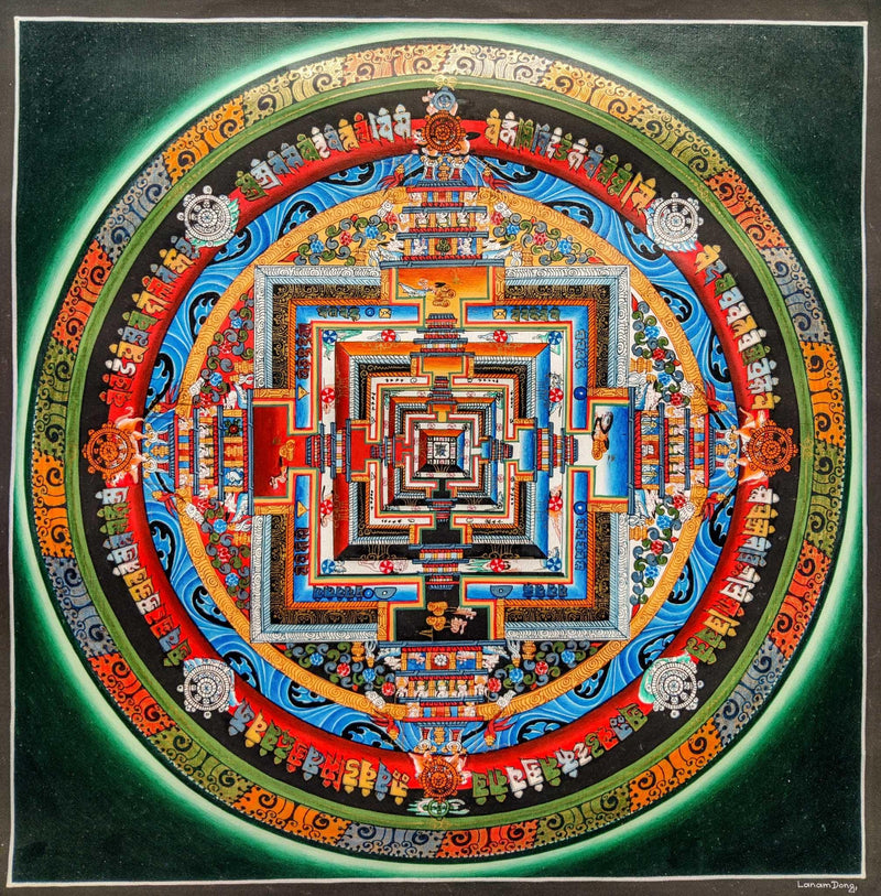Kalachakra Mandala Thangka for Peace
