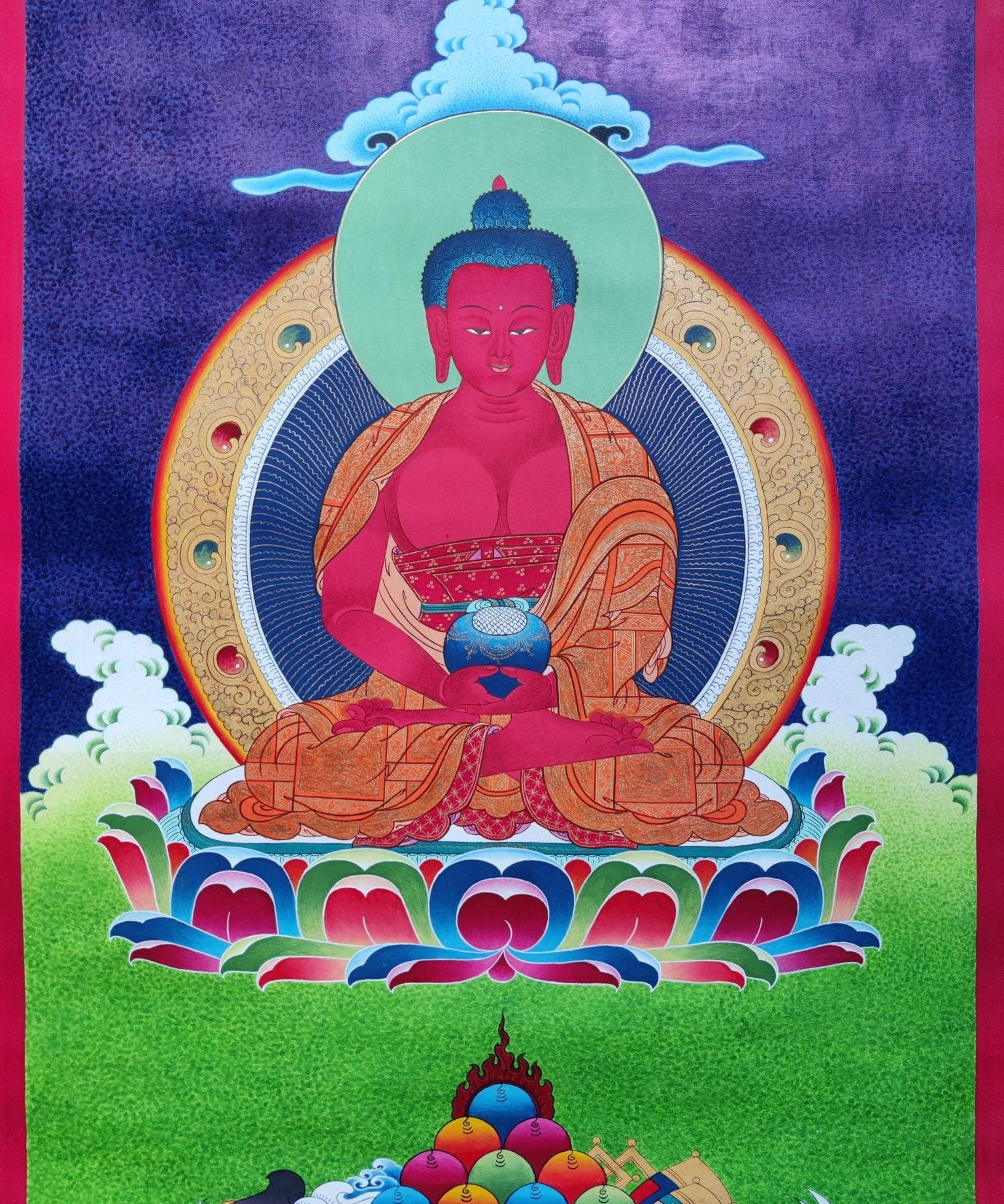Amitabha Buddha Thangka Art