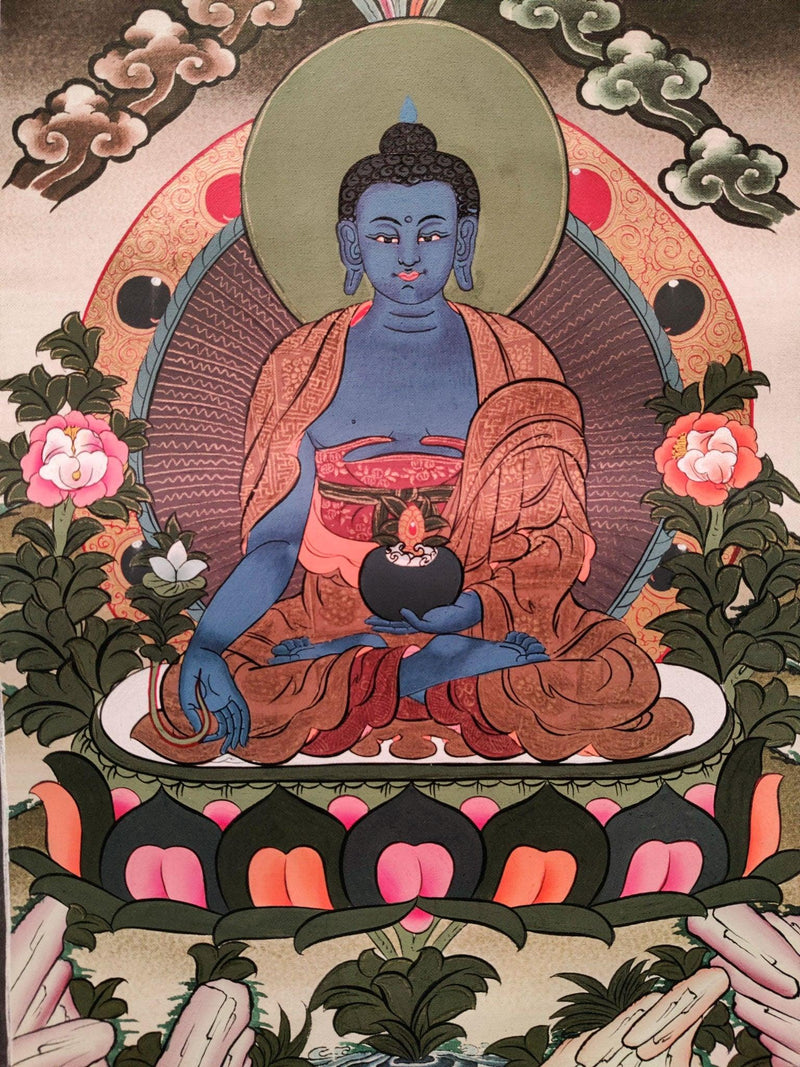 High Quality Medicine Buddha Thangka art