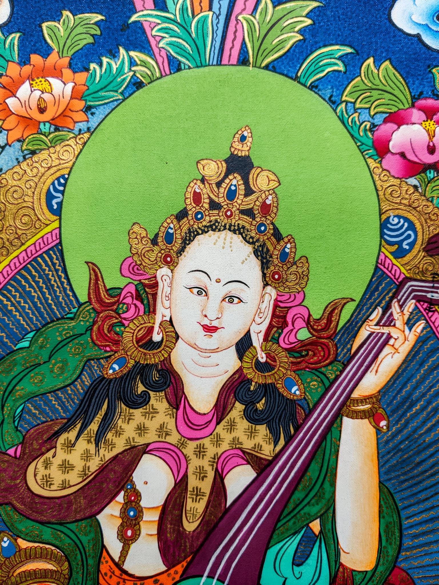 Saraswati Hindu Goddess of wisdom
